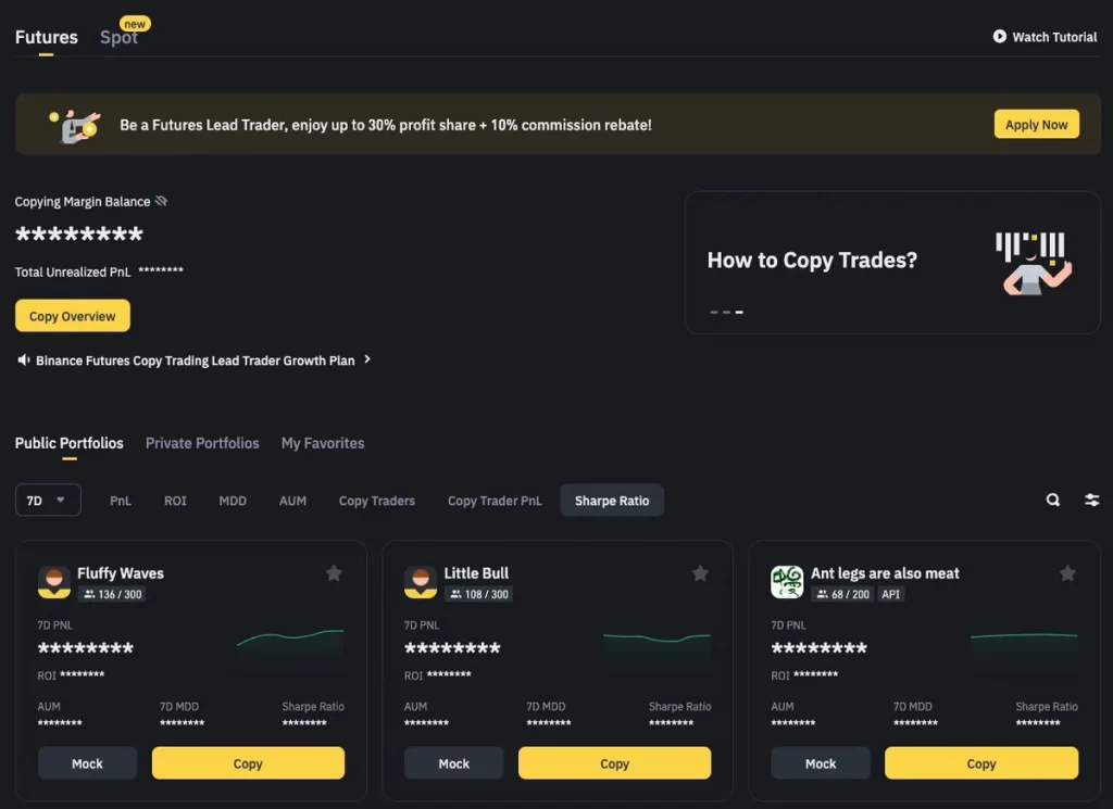 Binance Copy Trading