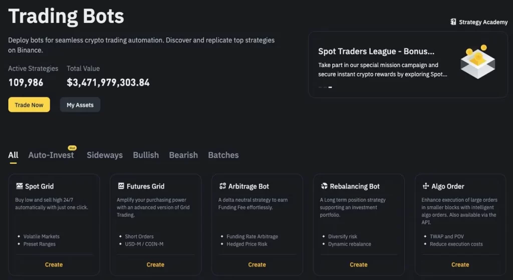 Binance Trading Bots
